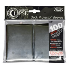 Ultra Pro - Pro Matte Eclipse: Deck Protector 100 Count Pack - Jet Black